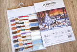 Cross Stitch Kit- Christmas Wood