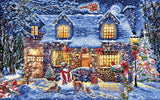 Counted cross stitch kit - Cottage Glow