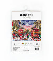 Counted cross stitch kit - Regent Street / Range: Cities