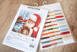 Cross Stitch Kit - Santa Claus and Snowman