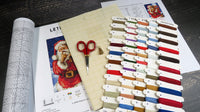 Counted cross stitch kit- Santa’s secret