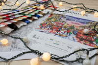 Counted cross stitch kit - Regent Street / Range: Cities