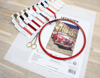 Counted cross stitch kit - Red Sports Car