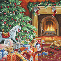 Counted cross stitch kit - Cozy Christmas