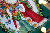 Counted cross stitch kit - Jolly Saint Nick