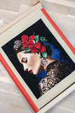 Counted cross stitch kit - Muse