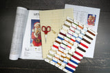 Counted cross stitch kit- Santa’s secret