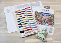 Counted cross stitch kit - Regent Street / Range: Cities