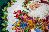 Counted cross stitch kit - Jolly Saint Nick