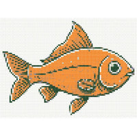 Goldfish cross stitch pattern (PDF)