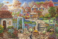 Backyard Retreat - Cross Stitch Kit