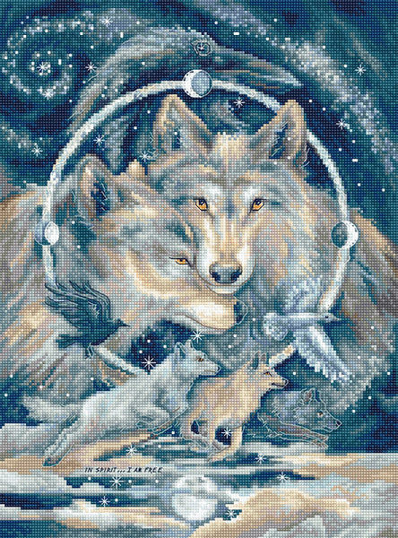 In spirit…I am free - Cross Stitch Kit