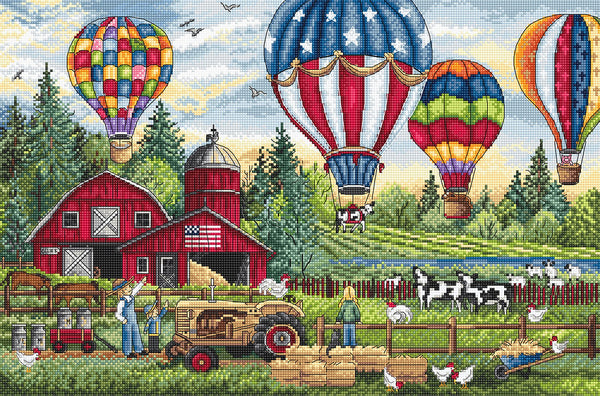 Up up and Away - Cross Stitch Kit