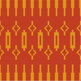 Ornament Series Fall Colors cross stitch pattern (PDF)