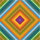 Rhombus cross stitch pattern (PDF)