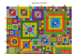 Square Series "Patchwork" cross stitch pattern (PDF)