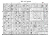 Square Series "Patchwork" cross stitch pattern (PDF)