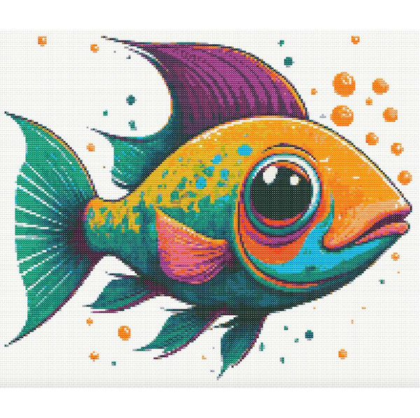 The Magic Fish cross stitch pattern (PDF)