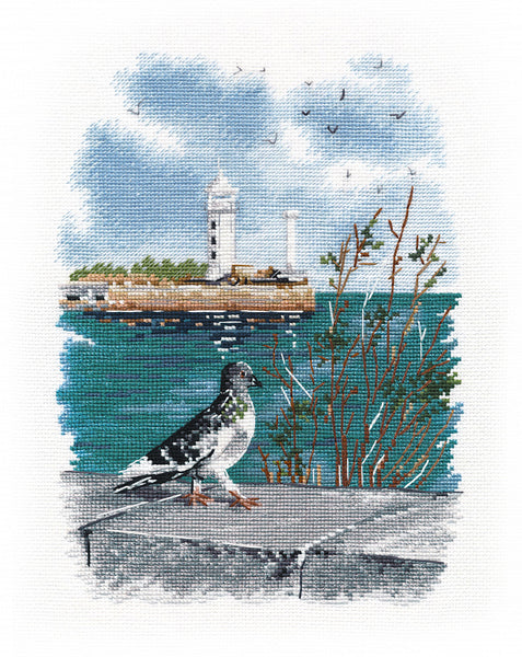 Waterfront - Cross Stitch Kit, Mother’s Day Sale, 40% off