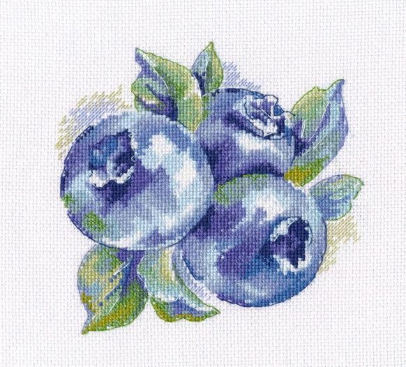 Blueberries - Cross Stitch Kit