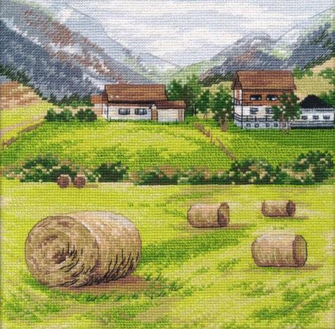 Tuscany Landscape- Cross Stitch Kit