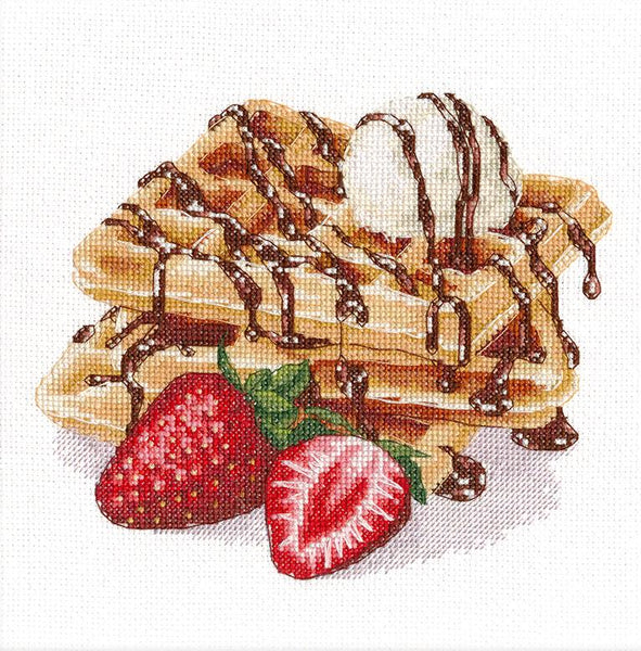 Viennese Waffles - Cross Stitch Kit
