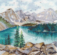 Moraine Lake - Cross Stitch Kit