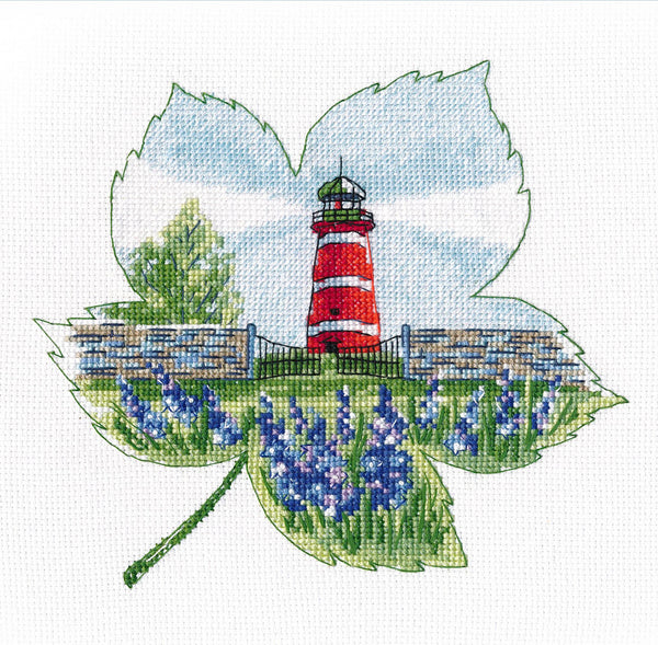 Narsholmen Lighthouse - Cross Stitch Kit
