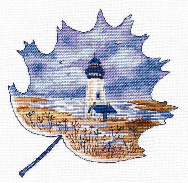 Yaquina Head Lighthouse - Cross Stitch Kit