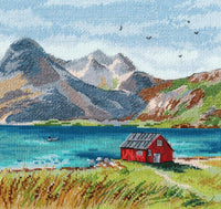 Lofoten islands - Cross Stitch Kit