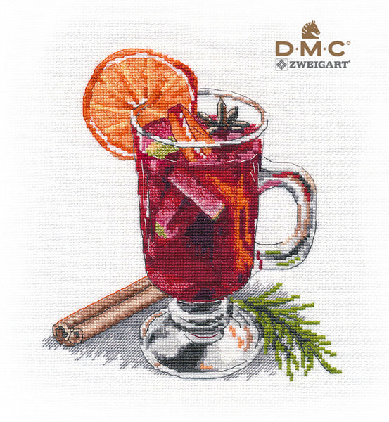 Mulled Wine - Cross Stitch Kit, Mother’s Day Sale, 40% off