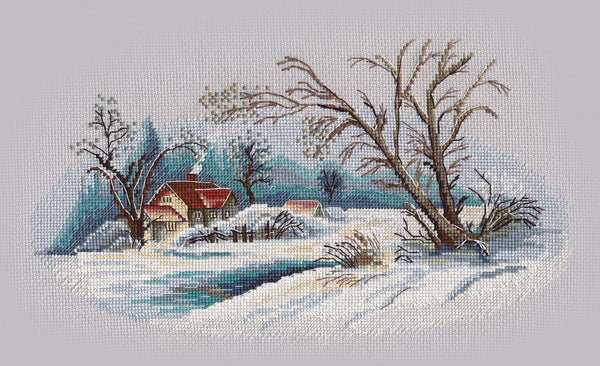 Winter Landscape - Cross Stitch Kit
