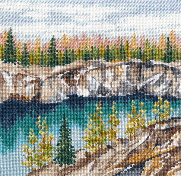 Marble Canyon Ruskeala - Cross Stitch Kit, Mother’s Day Sale, 40% off