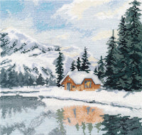 Lake Louise Cross Stitch Kit