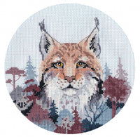 Miniature. Lynx - Cross Stitch Kit