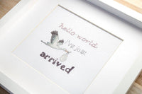 Birth Announcement Cross Stitch Kit - A gift for a newborn - Stitch4Art