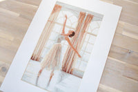 Ballerina Cross Stitch Kit - Stitch4Art