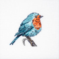 Cross Stitch Kit Birds Animals Bluebird