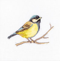 Cross Stitch Kit Birds Animals Great tit