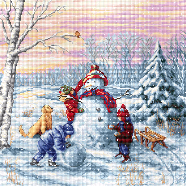 Cross Stitch Kit Merry Christmas