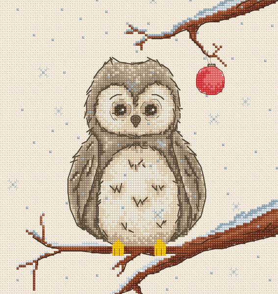 Cross Stitch Kit Owl