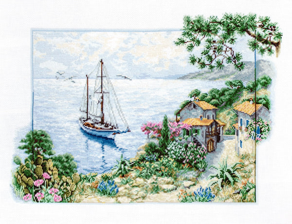 Cross Stitch Kit Seascape