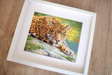 Cross Stitch Kit Jaguar - Stitch4Art