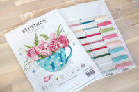 A Cup of Roses Cross Stitch Kit - Stitch4Art