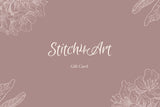 Gift Card - Stitch4Art